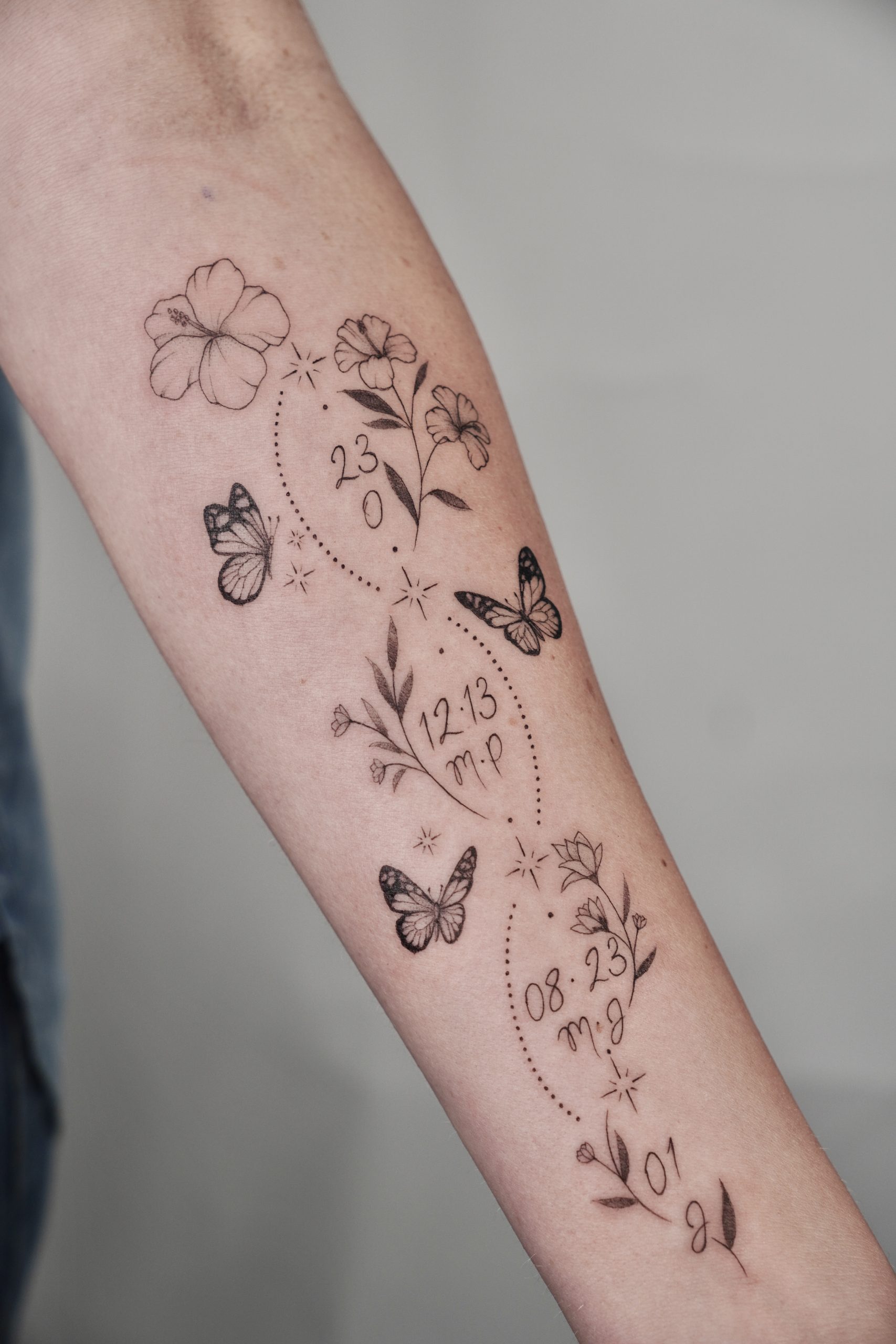 Erstes Tattoo Berlin - glückliche Kundin