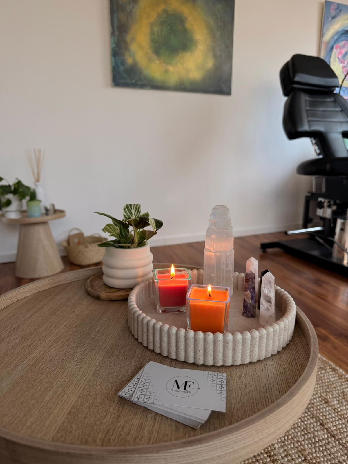 MF Tattoo Atelier - privates Tattoo Studio Berlin Steglitz Innenansicht